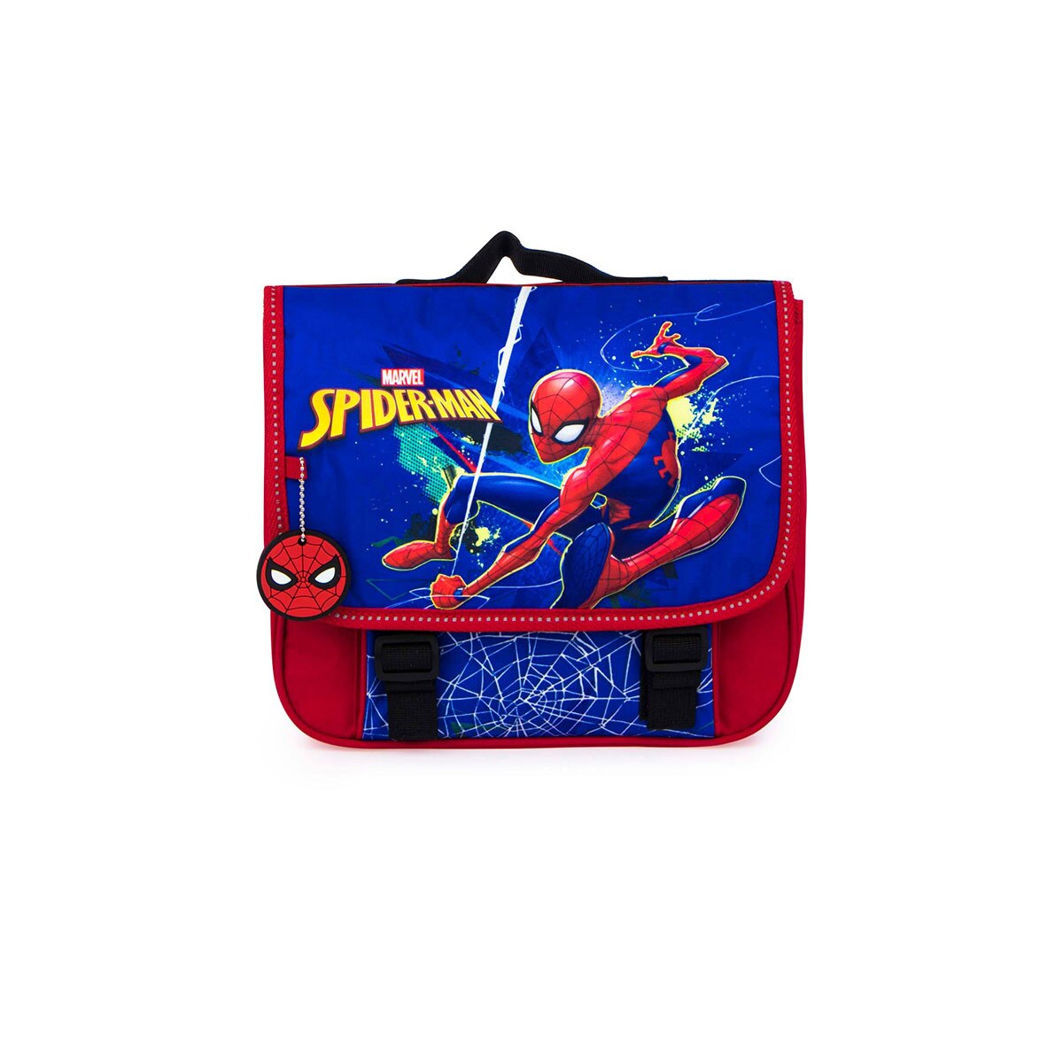 Ghiozdan copii, Spiderman, Fist, 29 cm, Rosu