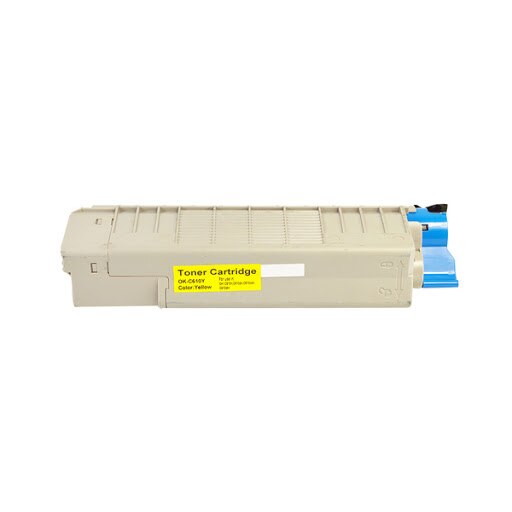 Cartus toner compatibil cu Oki 44315305 pentru Oki C610, Oki C610N, Oki C610DN, Oki C610DTN, 6000 pagini, galben