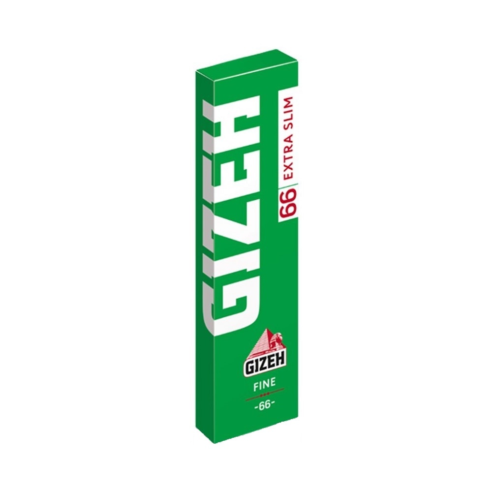 Foite pentru rulat tigarete Gizeh Fine Extra Slim, inguste, 68mm, 66 buc