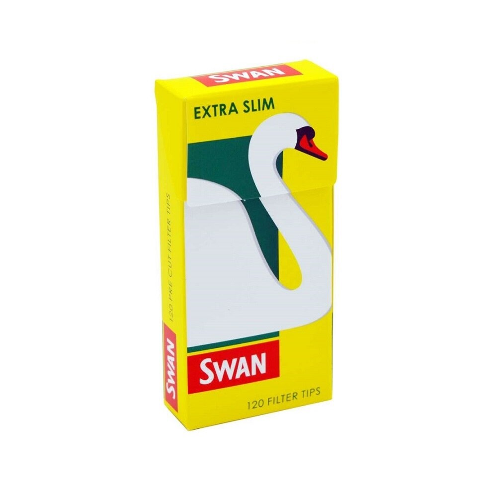 Filtre pentru rulat tigarete, Swan Extra Slim Precut 120, 5.7 mm