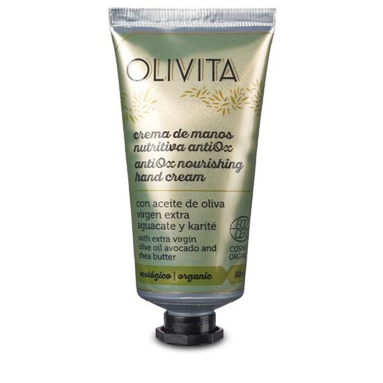 Crema pentru maini, nutritiva, antiox, gama Olivita, 50 ml, certificare Ecocert Cosmos Organic, La Chinata