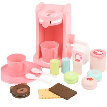 Jucarie din lemn Espressor de cafea Strawberry - Krista® Jucarie din lemn Espressor de cafea Strawberry - Krista®