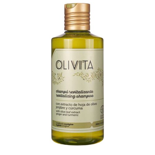 Sampon revitalizant pentru par, gama Olivita, 250 ml, certificare Ecocert Cosmos Organic, La Chinata