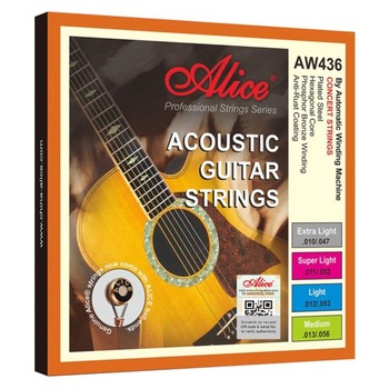 Corzi Chitara Acustica - Super Light - Alice AW436-SL Corzi Chitara Acustica - Super Light - Alice AW436-SL