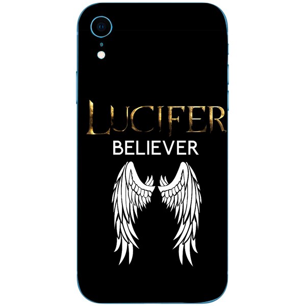 Husa din Silicon, Believer pentru iPhone Xr, Multicolor