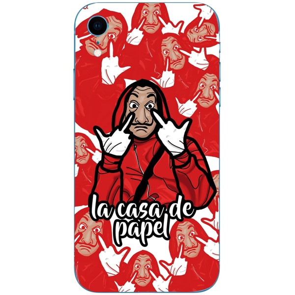 Husa din Silicon, Hate Papel pentru iPhone Xr, Multicolor