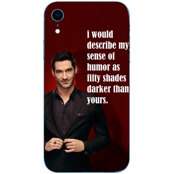 Husa din Silicon, My Sense Of Humor pentru iPhone Xr, Multicolor