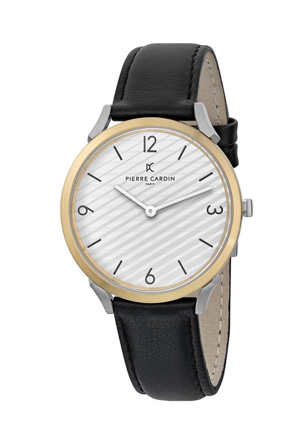 Pierre Cardin, Ceas cu o curea din piele, Negru