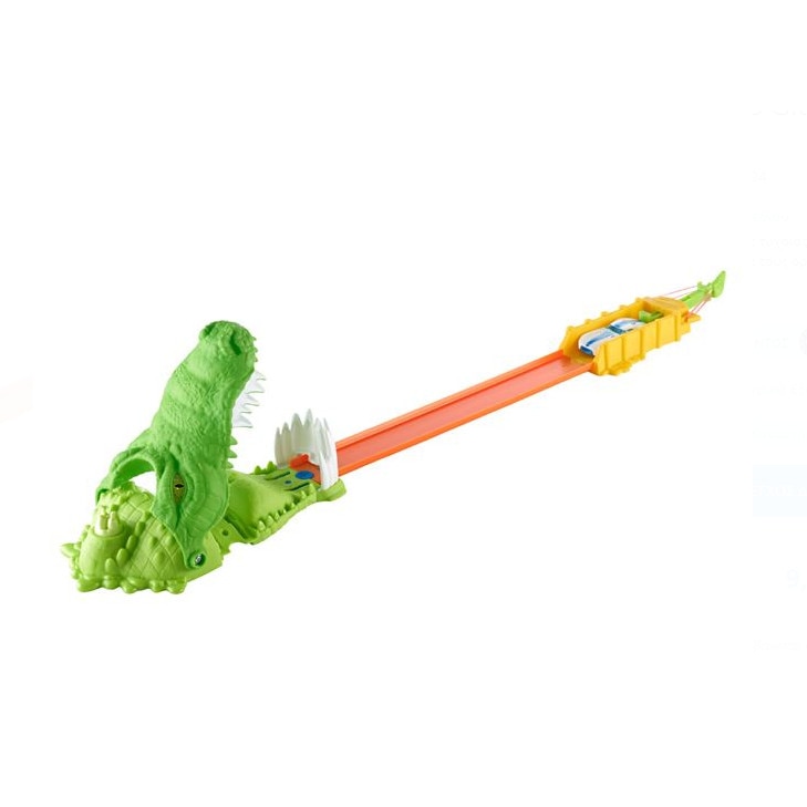 Set pista crocodil cu masinuta, SG, 30,5x6x19 cm