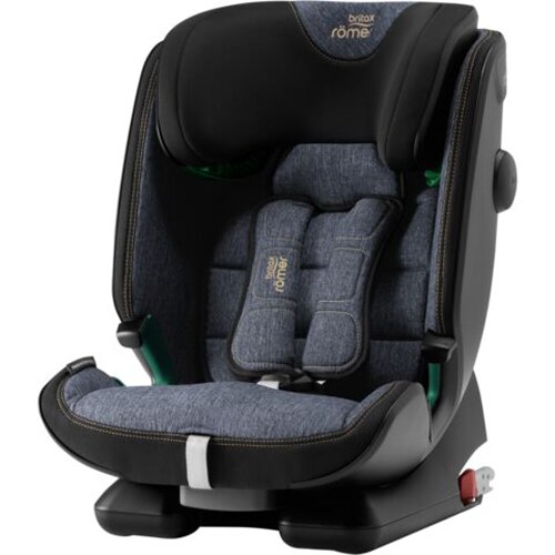 Scaun auto ISOFIX i-Size Britax Romer Advansafix Blue Marble, 76-150 cm, Albastru/Negru