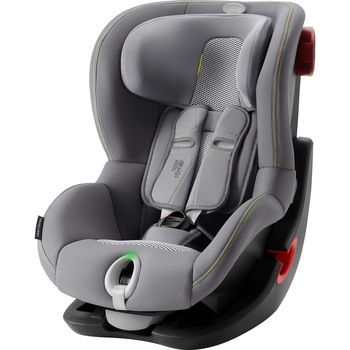 Scaun auto Britax Romer King II LS BS Cool Flow Silver, 9-18 kg, Argintiu Scaun auto Britax Romer King II LS BS Cool Flow Silver, 9-18 kg, Argintiu