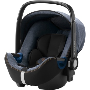 Cos auto i-Size Britax Romer Baby Safe 2 Blue Marble, 40-83 cm, Albastru/Negru Cos auto i-Size Britax Romer Baby Safe 2 Blue Marble, 40-83 cm, Albastru/Negru