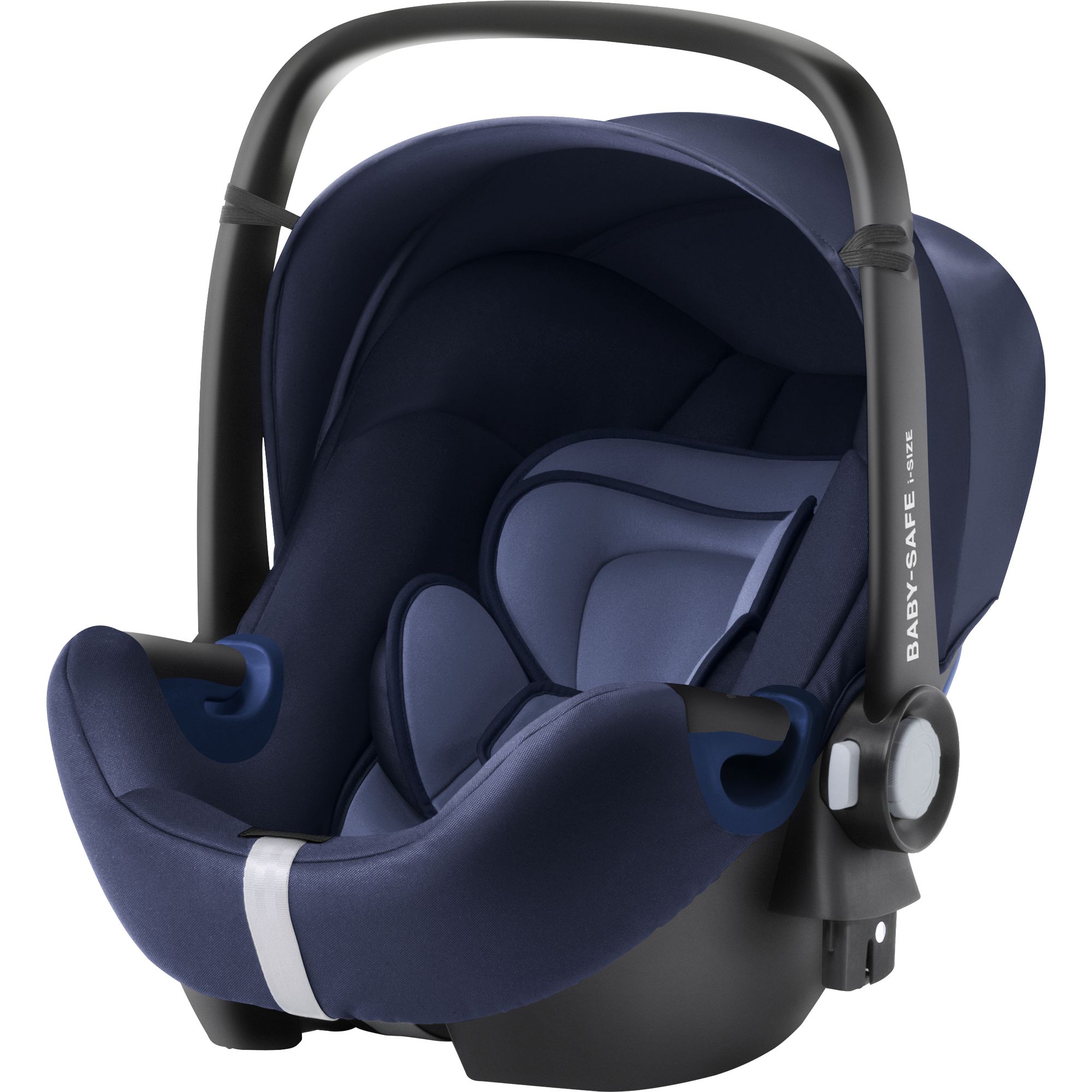 Cos auto i-Size Britax Romer Baby Safe 2 Moonlight Blue, 40-83 cm, Albastru