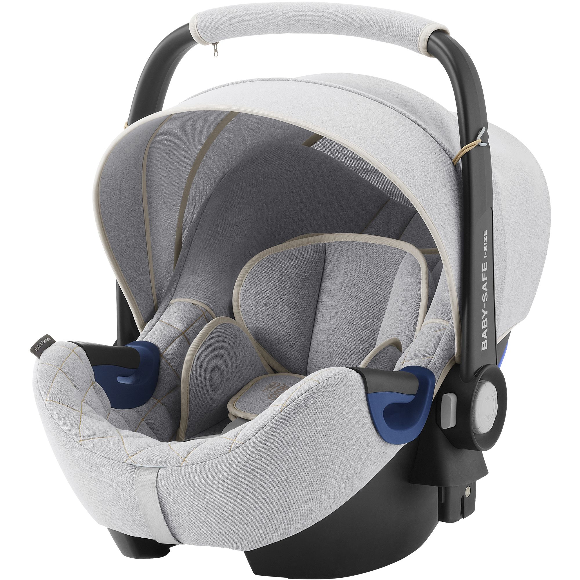 Cos auto i-Size Britax Romer Baby Safe 2 Nordic Grey, 40-83 cm, Gri