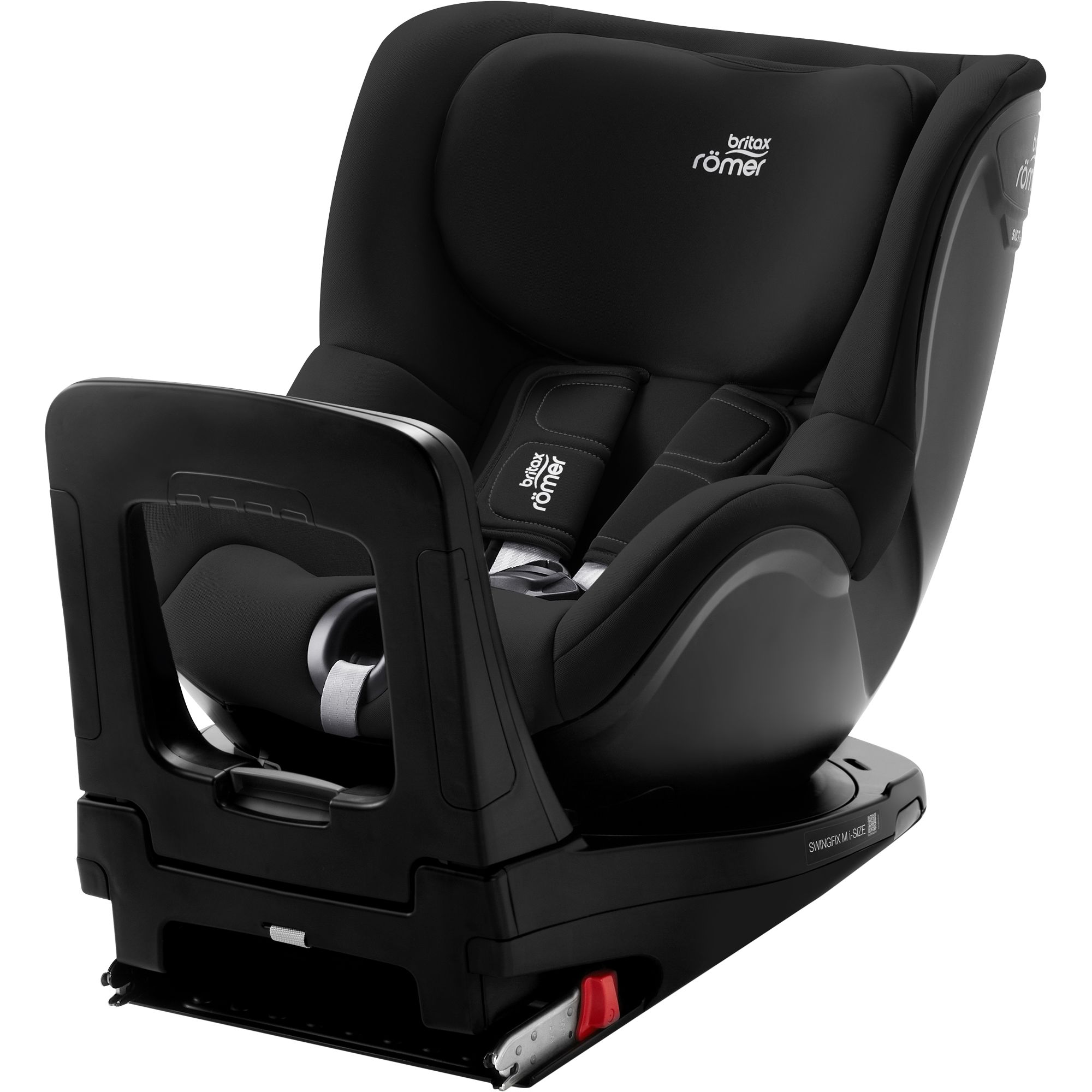 Scaun auto ISOFIX i-Size Britax Romer Swingfix M Cosmos Black, 61-105 cm, Negru