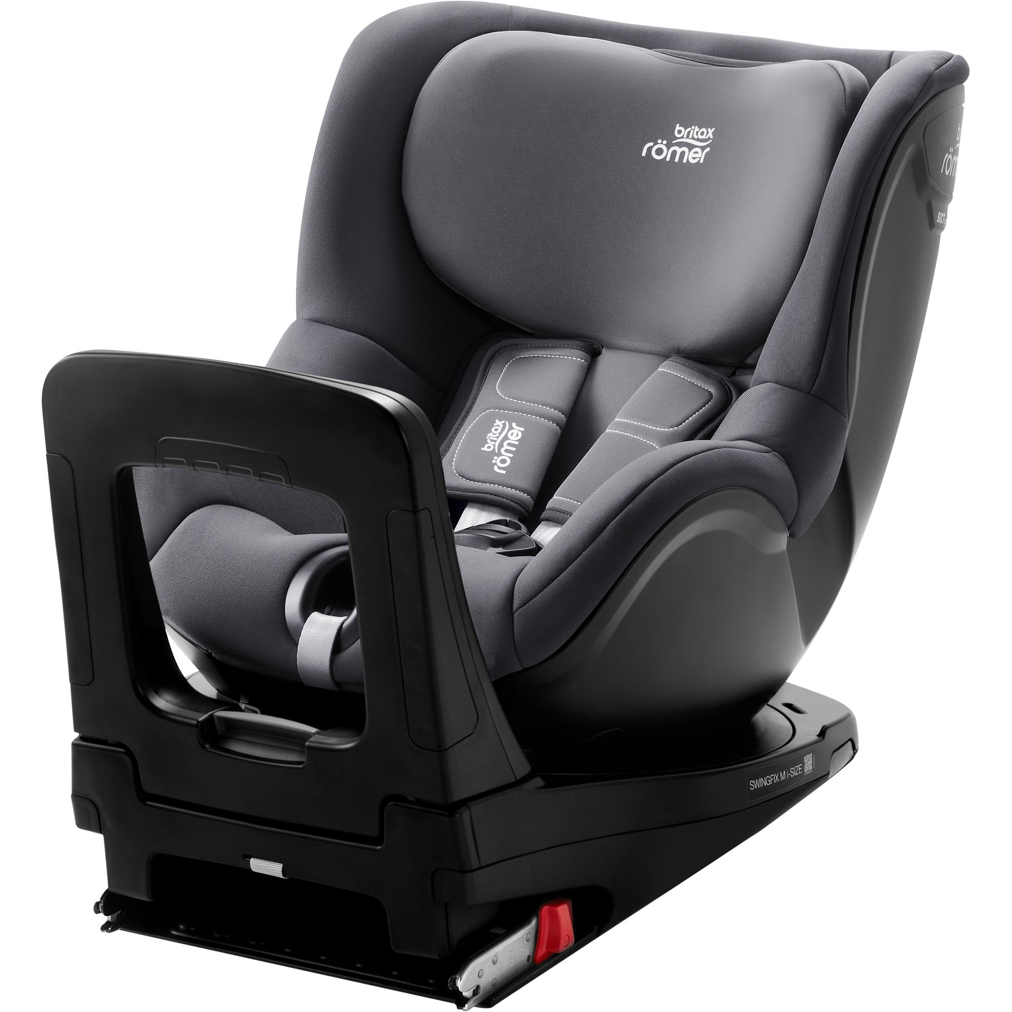 Scaun auto ISOFIX i-Size Britax Romer Swingfix M Storm Grey, 61-105 cm, Gri inchis