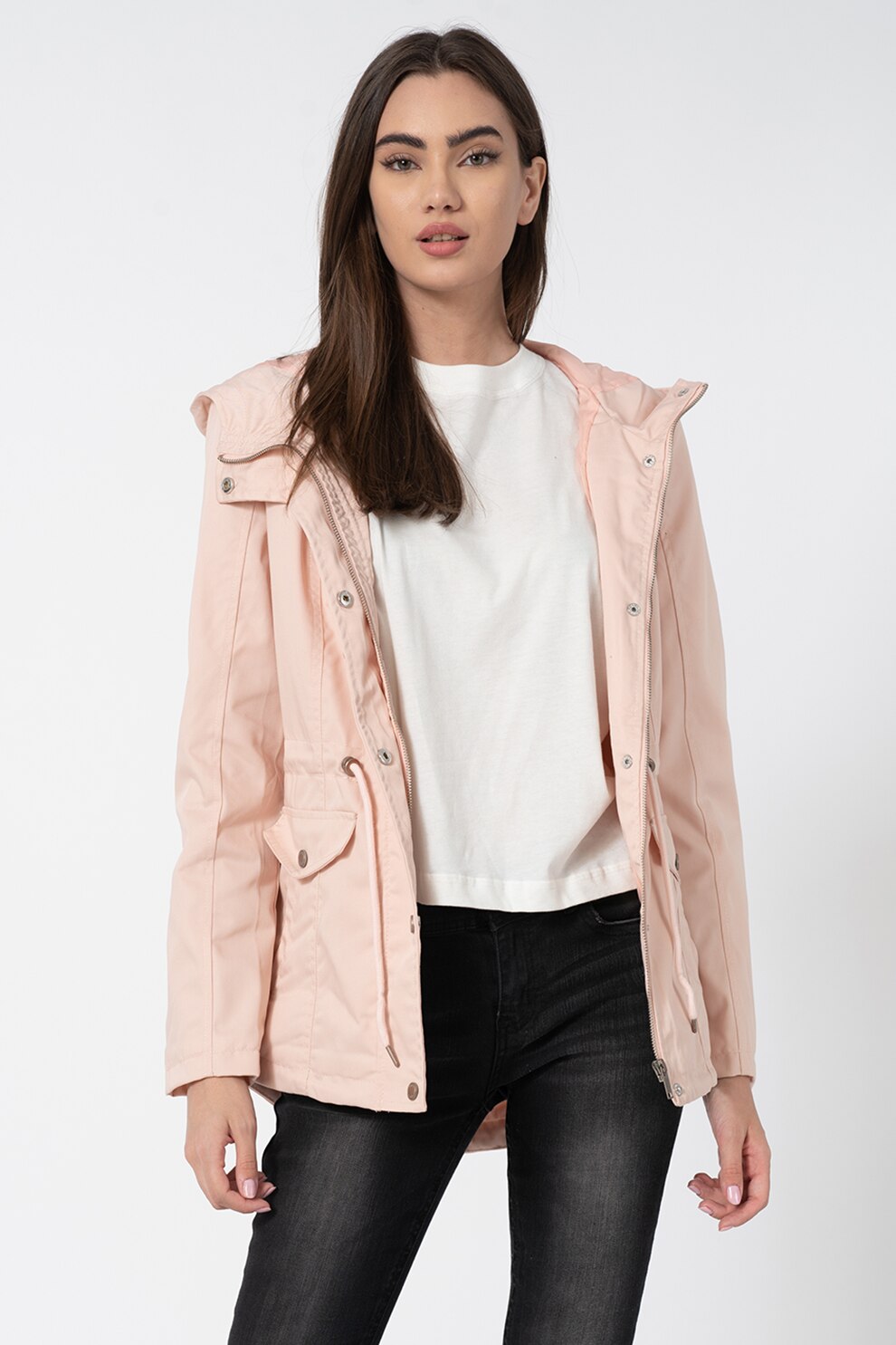 Haily's, Jacheta parka usoara Emma, Roz pal