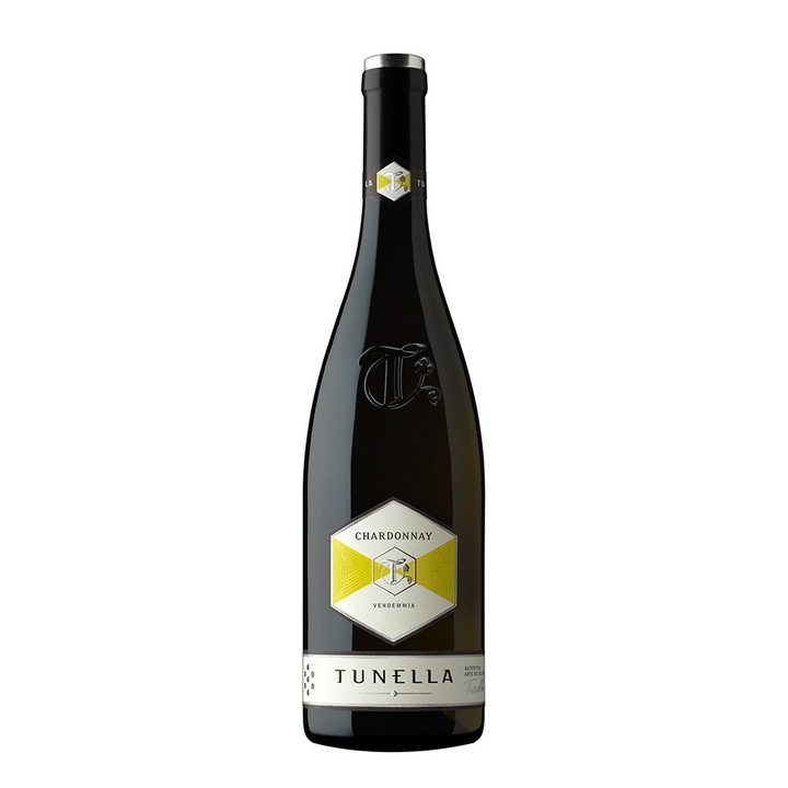 Vin alb sec Tunella, Chardonnay 0.75 L