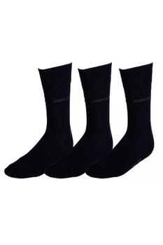 Set de sosete pentru barbati Cerruti 1881 CHRP-CERR-DLG-3PK-BK-43-46, 3 pachet, Negru, 43-46 Set de sosete pentru barbati Cerruti 1881 CHRP-CERR-DLG-3PK-BK-43-46, 3 pachet, Negru, 43-46