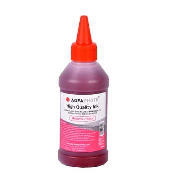 Cerneala de sublimare magenta / rosie Agfa Photo in flacon de 100ml Cerneala de sublimare magenta / rosie Agfa Photo in flacon de 100ml
