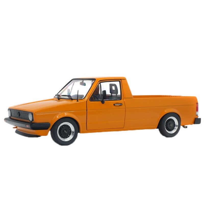 Macheta auto Volkswagen Caddy (1978), 1:18, Portocaliu, Solido