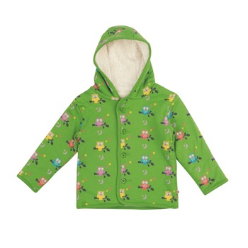 Jacheta imblanita, somnul bufnitelor, bumbac organic, multicolor, copii Jacheta imblanita, somnul bufnitelor, bumbac organic, multicolor, copii