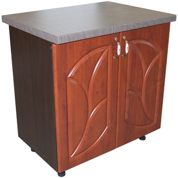Masca pentru chiuveta cu 2 usi 80 cm Zebra, Wenge/MDF Cedru Frunza, cu blat Beton, 80 x 85 x 60 cm Masca pentru chiuveta cu 2 usi 80 cm Zebra, Wenge/MDF Cedru Frunza, cu blat Beton, 80 x 85 x 60 cm