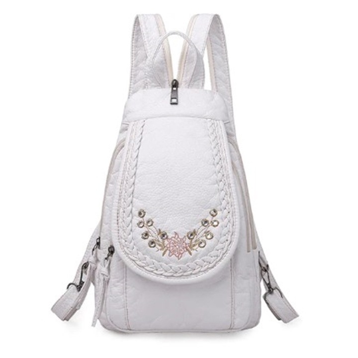 PFY női hátizsák, Flower GT449 modell, fehér
