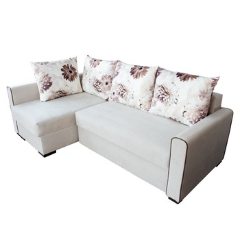 Coltar extensibil Modella Linea, Bej Floral 230 x 140 x 76 Coltar extensibil Modella Linea, Bej Floral 230 x 140 x 76