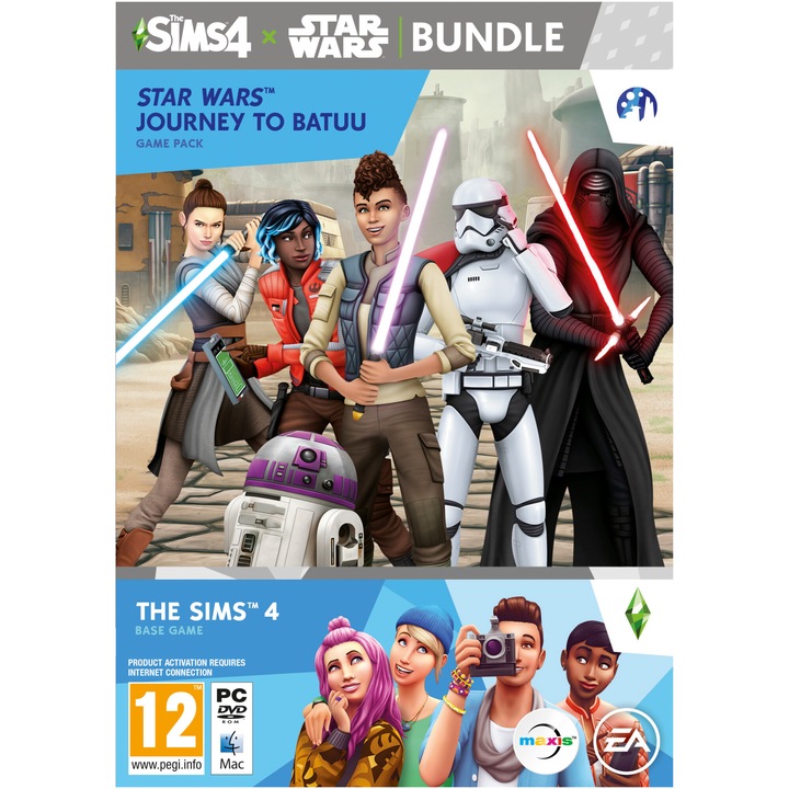 Ingyenes The Sims 4 + Star Wars: Journey to Batuu BUNDLE játék PC-re