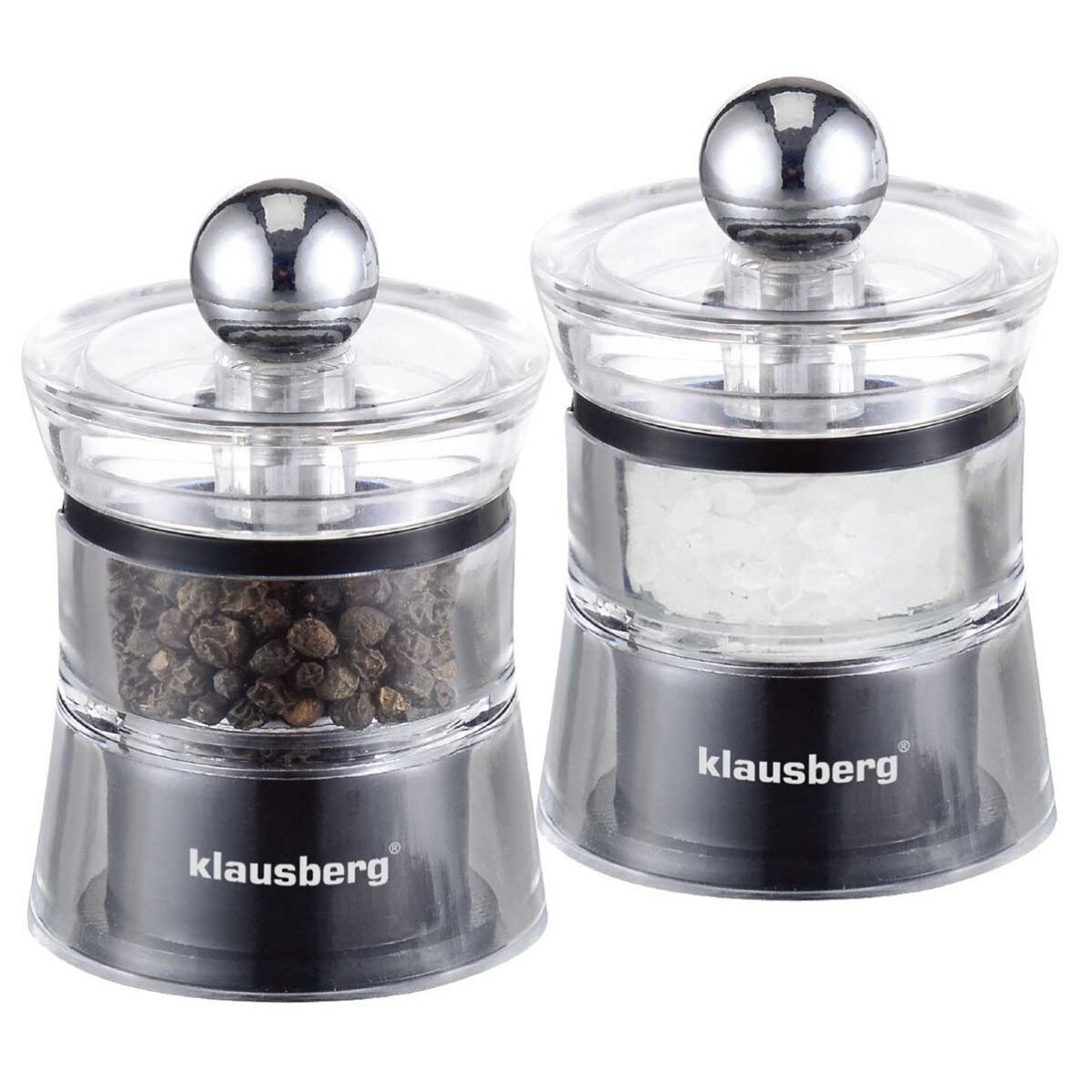 Set 2 moara manuala de ardei de sald Klausberg KB-7432
