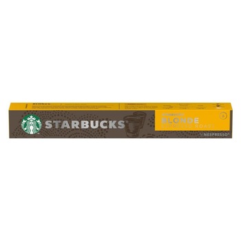 Capsule cafea Starbucks Blonde Espresso Roast, Compatibile Nespresso, 10 buc Capsule cafea Starbucks Blonde Espresso Roast, Compatibile Nespresso, 10 buc