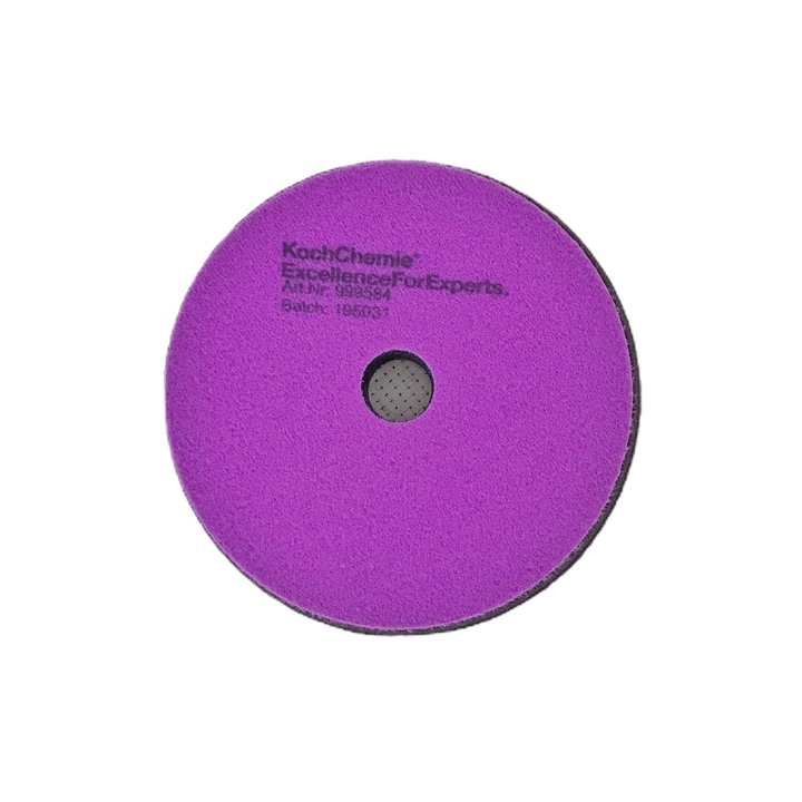 Burete finish Koch Chemie Micro Cut Pad, mov, 126 mm