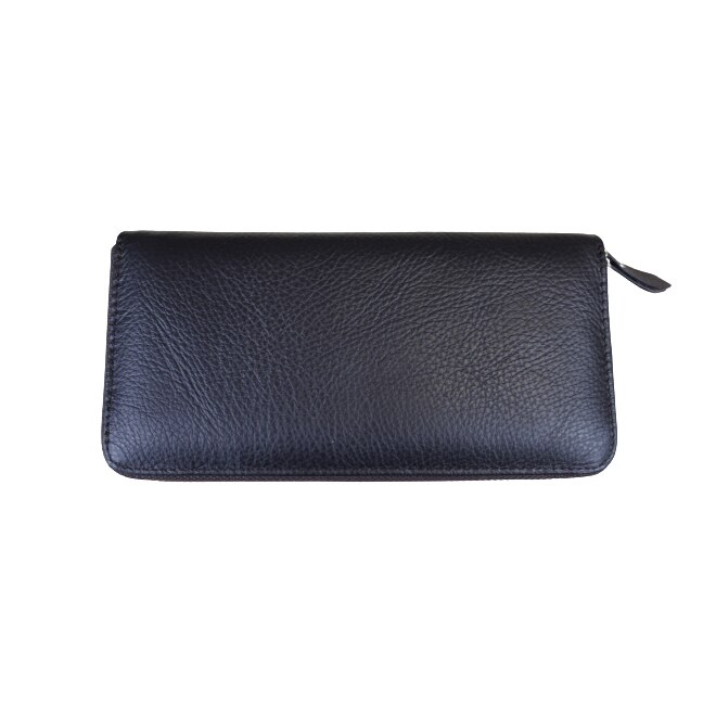 Portofel dama, din piele naturala, Hassion, Model B02 Coffee