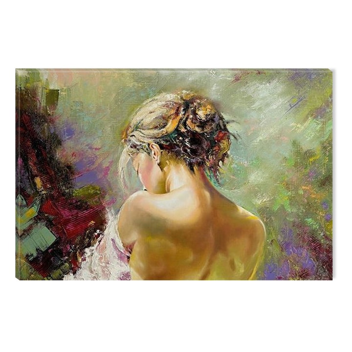 Tablou DualView Startonight Spate de femeie, luminos in intuneric, 80 x 120 cm