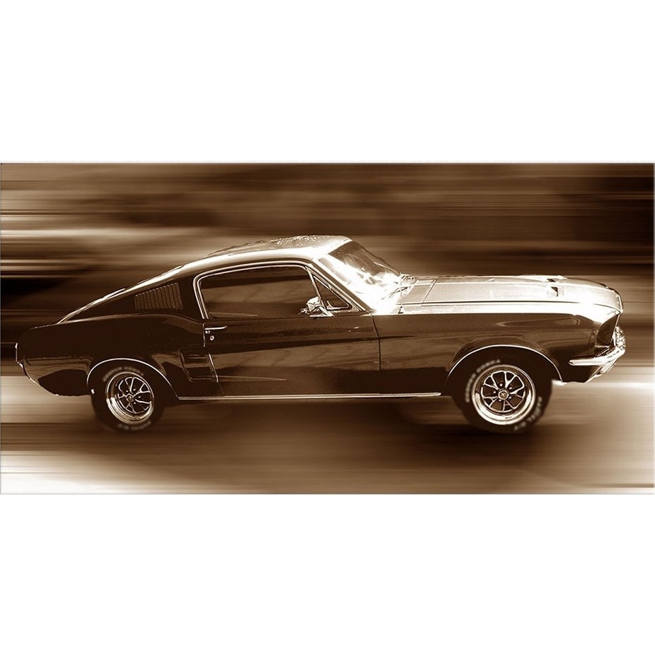 Tablou DualView Startonight Ford Mustang, luminos in intuneric, 60 x 120 cm