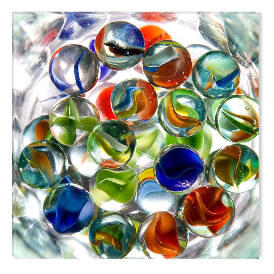 Tablou DualView Startonight Bile de cristal, luminos in intuneric, 80 x 80 cm