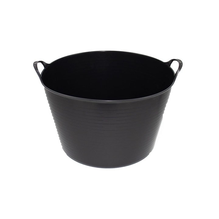 Z-tools ZTS 5439 Rugalmas műanyag kosár, fogantyúkkal, 55L, fekete