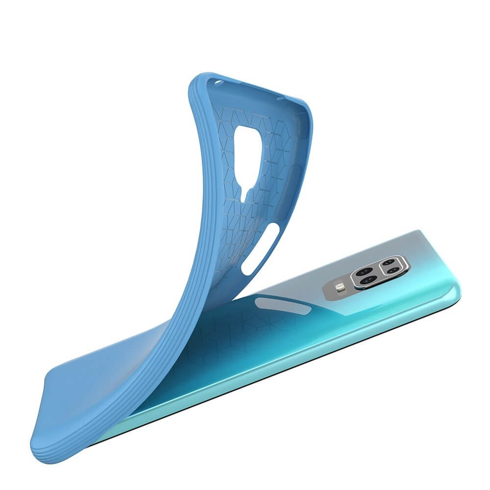 Husa Xiaomi Redmi Note 9 Pro / Xiaomi Redmi Note 9S, Silicon Soft Color Gel, Albastru