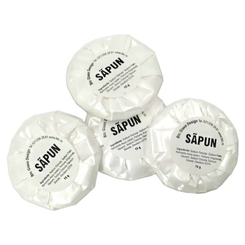 Sapun rotund 15 grame set 100 bucati Sapun rotund 15 grame set 100 bucati
