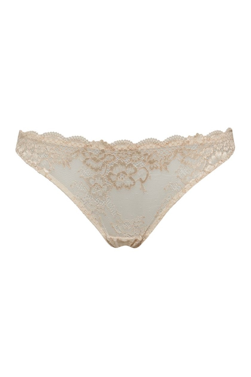Chilot brazilian din dantela, Intimamoda Wonder Lace 2457, Nude