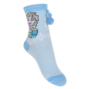 Sosete pentru copii, Frozen - Elsa, Turcoaz Sosete pentru copii, Frozen - Elsa, Turcoaz