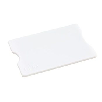 Suport protectie card RFID Protector, alb, antiscanare, 9 x 6 x 0,4 cm Suport protectie card RFID Protector, alb, antiscanare, 9 x 6 x 0,4 cm