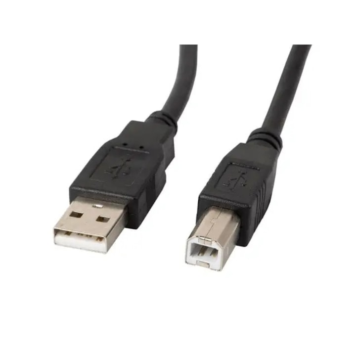 Cablu USB-A(M) USB-B(M) 2.0 3 m negru
