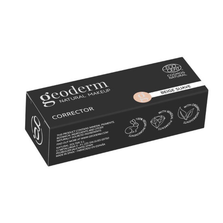 Geoderm Korrektor, BIO, 4 g, Soft Beige