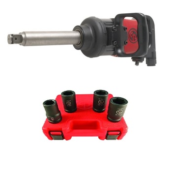 Pistol de impact, Chicago Pneumatic, cuplu maxim 2900Nm, cuplu de lucru 600-2500Nm, consum de aer 288l/min Pistol de impact, Chicago Pneumatic, cuplu maxim 2900Nm, cuplu de lucru 600-2500Nm, consum de aer 288l/min