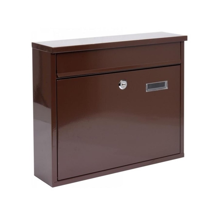 Vorel postaláda 310x360x100 mm barna