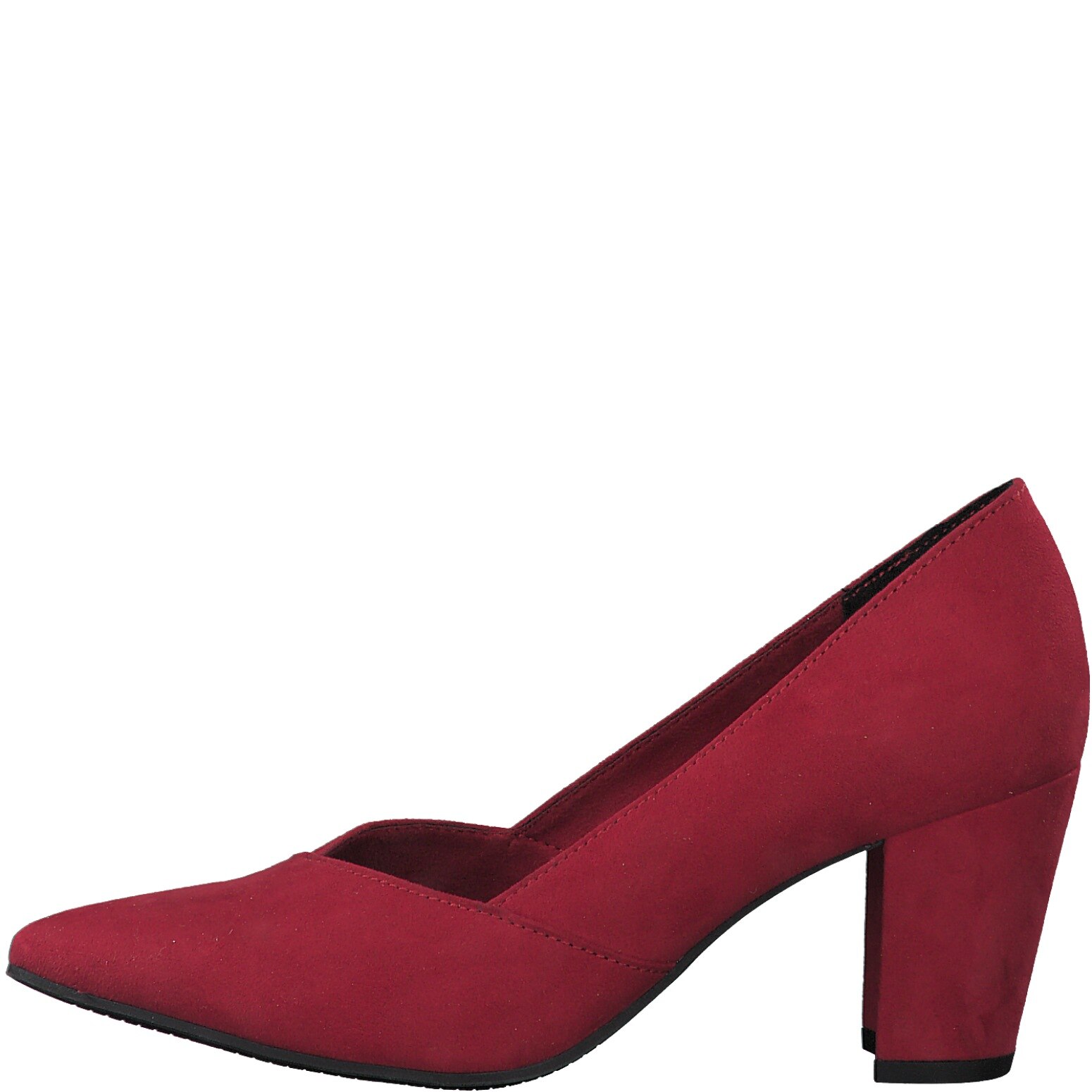 Pantofi eleganti dama din piele ecologica, bordeaux, Marco Tozzi, nr. 37