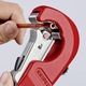 Фреза за тръби Knipex, 1/4 "- 1 3/8", Червен