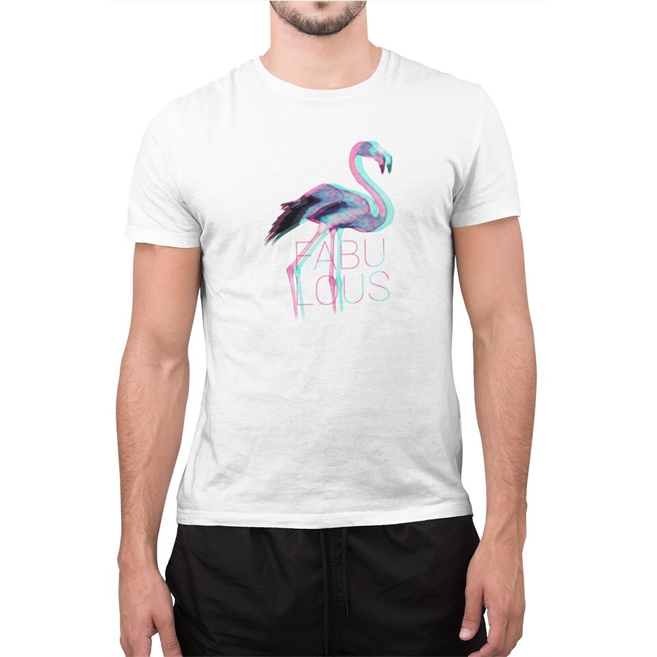 Tricou fabulous - barbati, Bumbac, ALB , marimea M